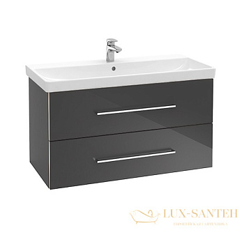 тумба под раковину villeroy & boch avento a891 00 b1 780x514x452 мм, crystal grey