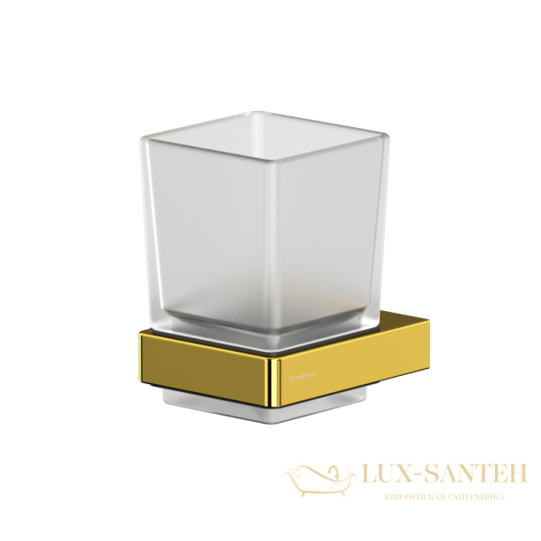 стакан подвесной whitecross cubo cu2430gl, золото