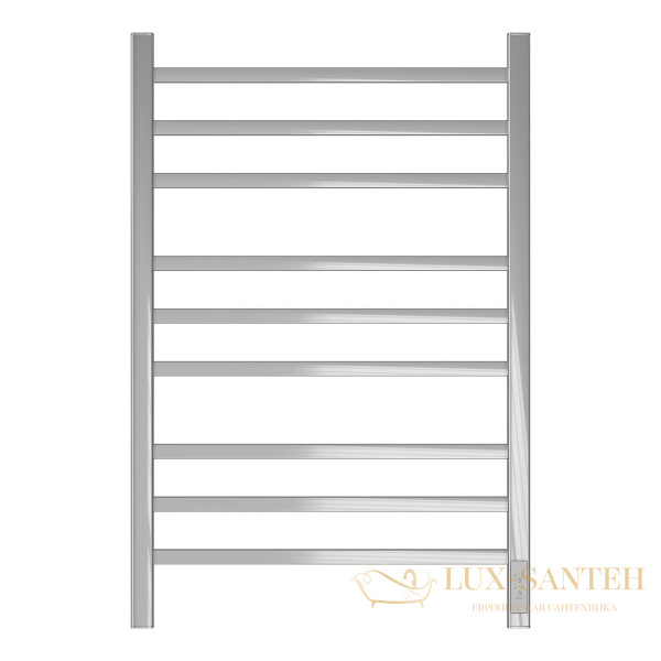 полотенцесушитель 500x800 электрический point вега pn71858 п9, диммер справа, хром