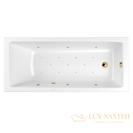 ванна whitecross wave slim 160x80 "relax", 0111.160080.100.relax.gl, белый