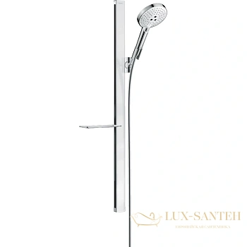 душевой набор hansgrohe raindance select s 27648400 белый/хром