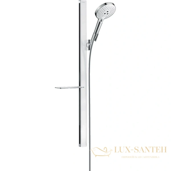 душевой набор hansgrohe raindance select s 27648400 белый/хром