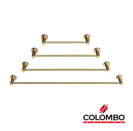 полотенцедержатель colombo design plus w4910.om 48,5 см, золото шлифованное