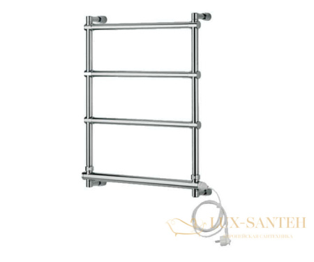 полотенцесушитель электрический margaroli sole 542 5424704crnc, высота 66 см, ширина 57 см, хром