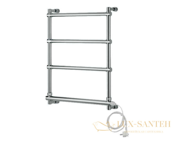 полотенцесушитель электрический margaroli sole 542 5424704crnc, высота 66 см, ширина 57 см, хром