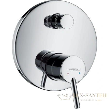 смеситель для ванны с душем hansgrohe talis s 32477000, хром