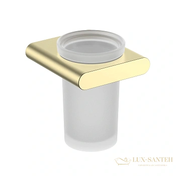 стакан для зубных щеток timo luiro 18433/17, золото матовое