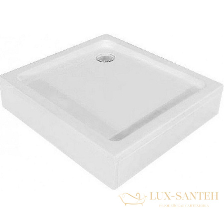 акриловый поддон rgw acrylic 16180199-11 для душа style 90x90, белый