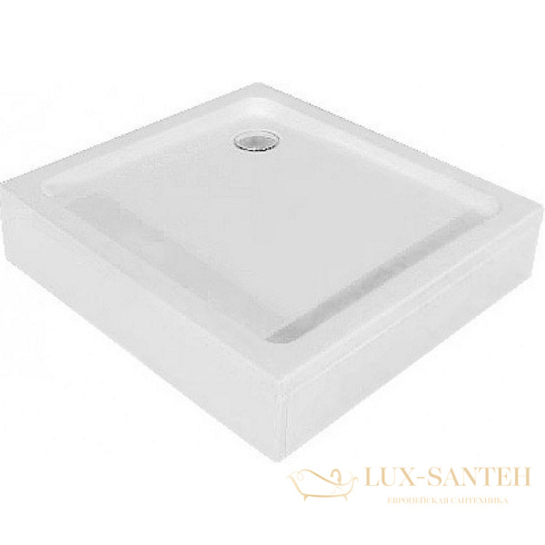 акриловый поддон rgw acrylic 16180199-11 для душа style 90x90, белый