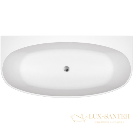 акриловая ванна belbagno bb83-1700-w0 170x80 без гидромассажа, белый