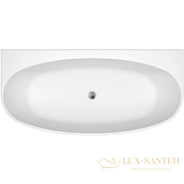 акриловая ванна belbagno bb83-1500-w0 150x78 без гидромассажа, белый