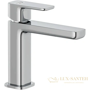 смеситель kludi renon 422880575 для раковины с донным клапаном, хром