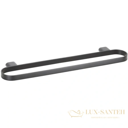 полотенцедержатель bemeta organic 167104400 50 см, черный матовый