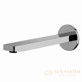 излив для ванны fima carlo frattini, shower accessories f2418sn, никель брашированный