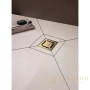 душевой трап berges zentrum norma 092363 148x148/50 мм, золото
