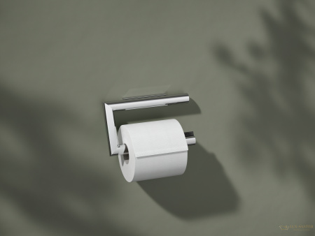 держатель для туалетной бумаги keuco reva, 12862010000, хром