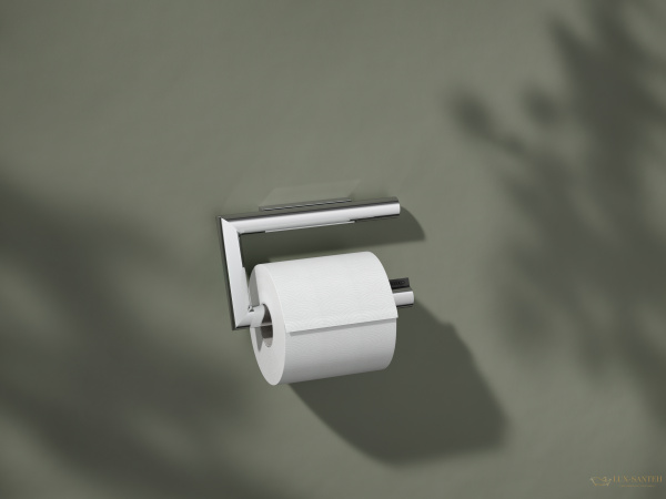 держатель для туалетной бумаги keuco reva 12862010000, хром