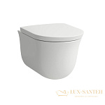 Подвесной безободковый унитаз Laufen The New Classic 8.2085.1.400.000.1, белый глянцевый