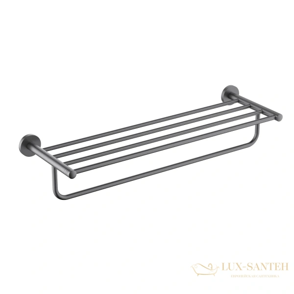 полка для полотенец timo saona 13058/18, черное золото