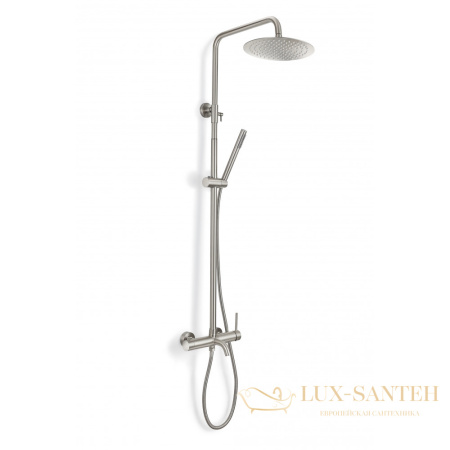 душевая система для ванны milacio ultra mcu.151.ss, нержавеющая сталь