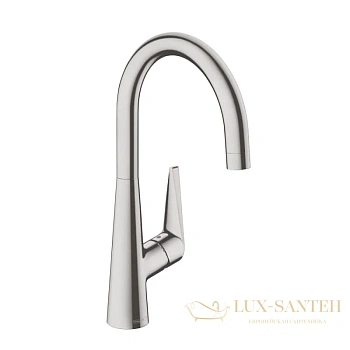 смеситель для кухни hansgrohe talis m51 72810800 сталь
