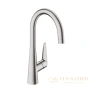 смеситель для кухни hansgrohe talis m51 72810800 сталь