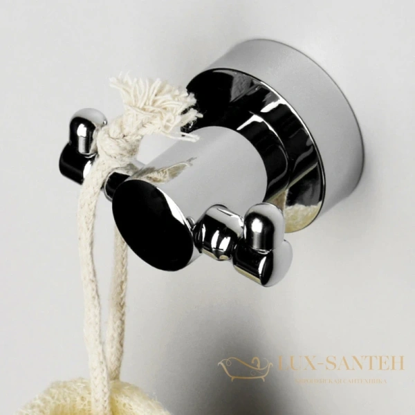 крючок двойной wasserkraft donau k-9423d, хром