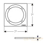 решетка geberit 154.311.00.1 8х8 см, круг