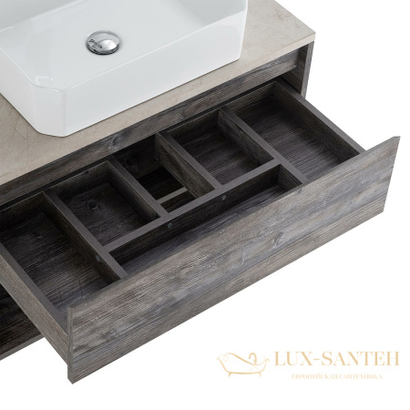 тумба под раковину belbagno kraft kraft-800-1c-so-pp 80 см подвесная, pino pasadena