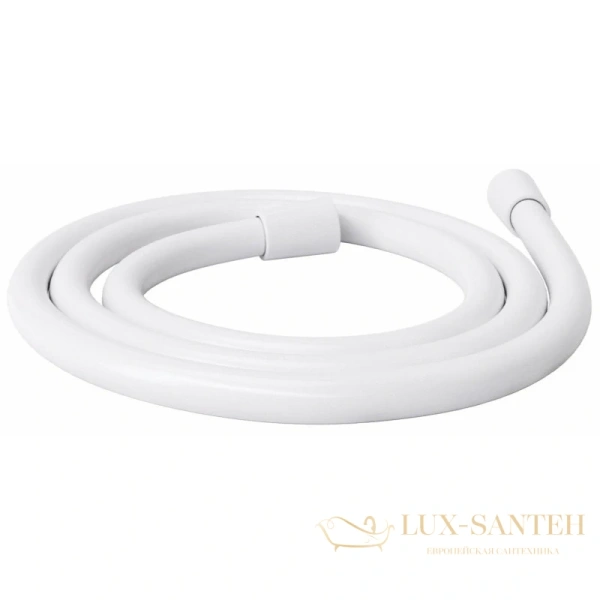 душевой шланг wasserkraft a243 120 см, белый матовый