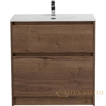 тумба под раковину belbagno kraft 39 kraft39-800/390-2c-pia-rt 80 см, rovere tabacco