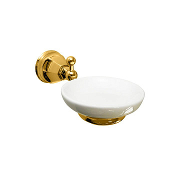 nicolazzi teide, 1487go05, мыльница подвесная, цвет золото х белый