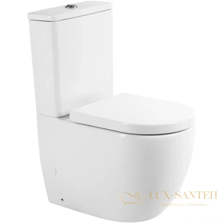 бачок для унитаза belbagno sfera-tr bb2128t 3/4,5 л, белый