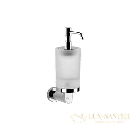 дозатор для жидкого мыла подвесной gessi emporio 38815.031, хром/белый