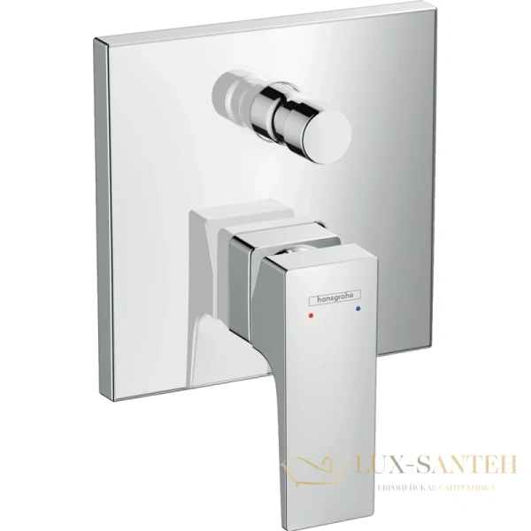 смеситель для ванны hansgrohe metropol 32546000, хром
