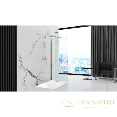 душевой поддон rea grand rea-k4591 из литого мрамора 120х90 см, белый