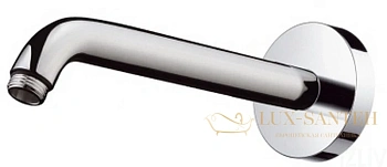 держатель верхнего душа hansgrohe 27412000 230 мм, хром