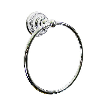 nicolazzi impero, 1485cr36, полотецедержатель-кольцо диаметром 19.5см, подвесной, цвет хром