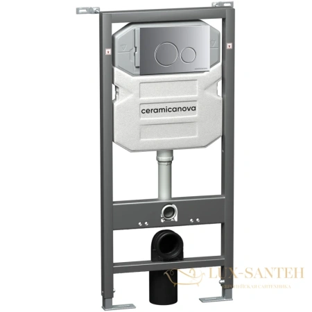 монтажный элемент ceramica nova envision round cn1001m для подвесного унитаза