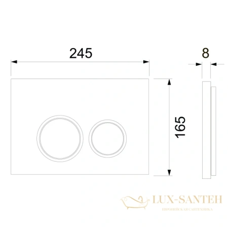 комплект tece tecespring r k955101wcr с подвесным унитазом и панелью смыва tecespring хром глянцевый