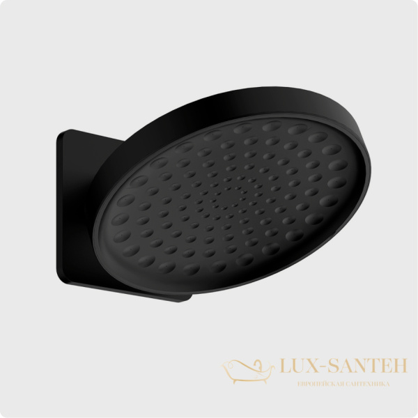 душевая система для душа встраиваемая aquame, aqm8403mb, с термостатом, черный матовый