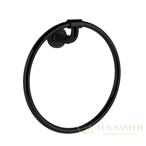 полотенцедержатель-кольцо gessi venti20 65509.299 22 см, black xl