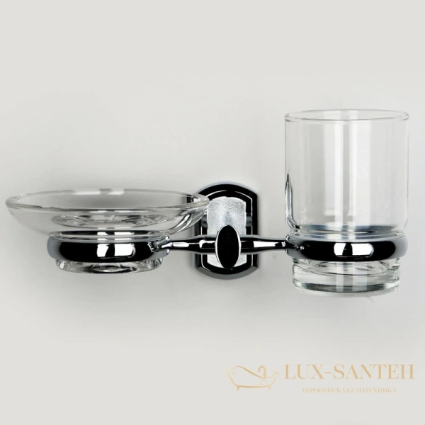 стакан wasserkraft oder k-3026 с мыльницей, хром