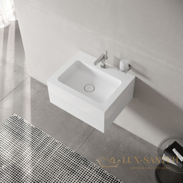 комплект мебели keuco edition 300, 39611380100, 650 мм, к/ф: белый матовый