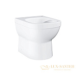 Унитаз приставной безободковый Grohe Euro Ceramic 3932900H, белый