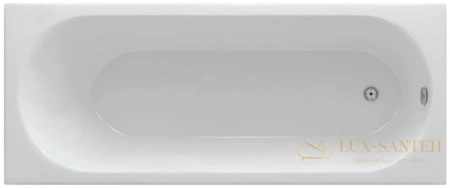 акриловая ванна aquatek оберон 180x80 obr180-0000009 слив справа, с фронтальным экраном