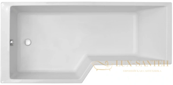 акриловая ванна jacob delafon bain douche neo 170x90 l e6d002l-00