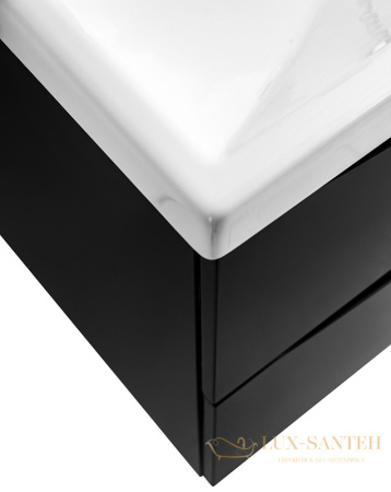 тумба под раковину belbagno marino-cer marino-cer-1200-4c-so-2-nl-p 120 см подвесная, nero lucido