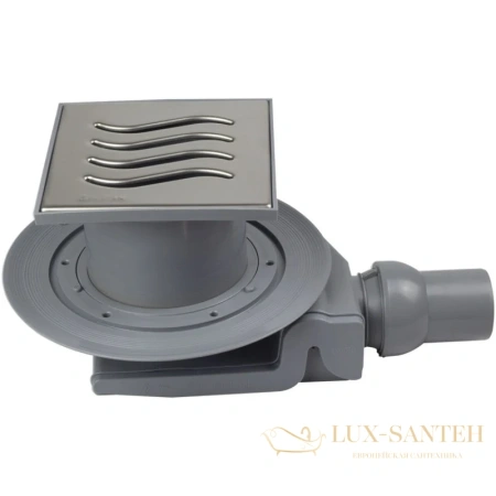 душевой трап bettoserb confluo standard tide 4 13000004 144x144/50 мм, хром