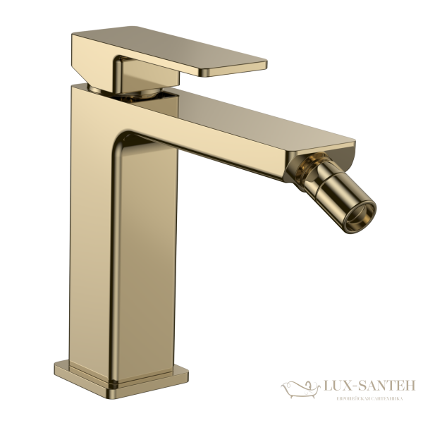 смеситель для биде aquame savona aqm6816gg, без донного клапана, золото